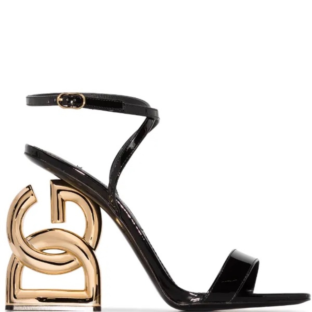 Black and Gold Dolce & Gabbana Heels